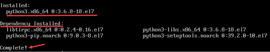Installing Python on CentOS 7